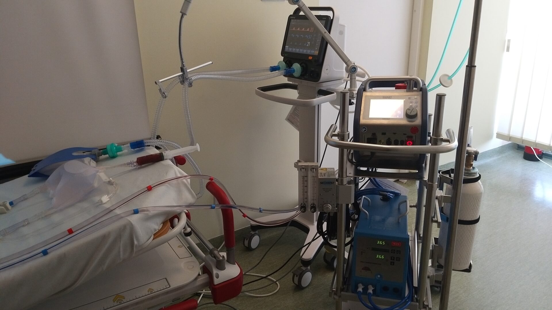 W szpitalu wojewódzkim w Białymstoku powstał ośrodek leczenia pacjentów z ciężką niewydolnością oddechową