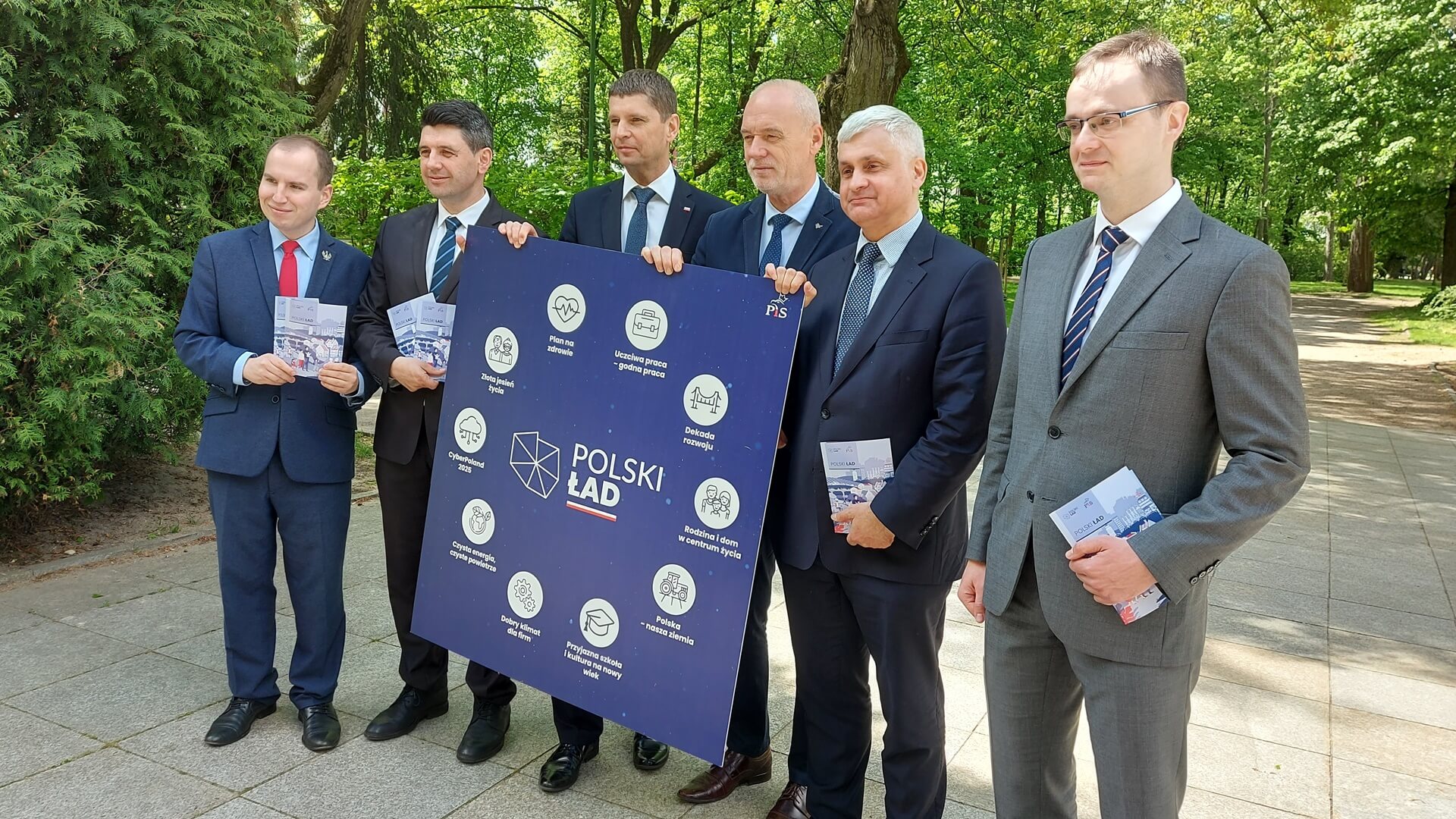 Podlascy politycy PiS promują założenia Polskiego Ładu