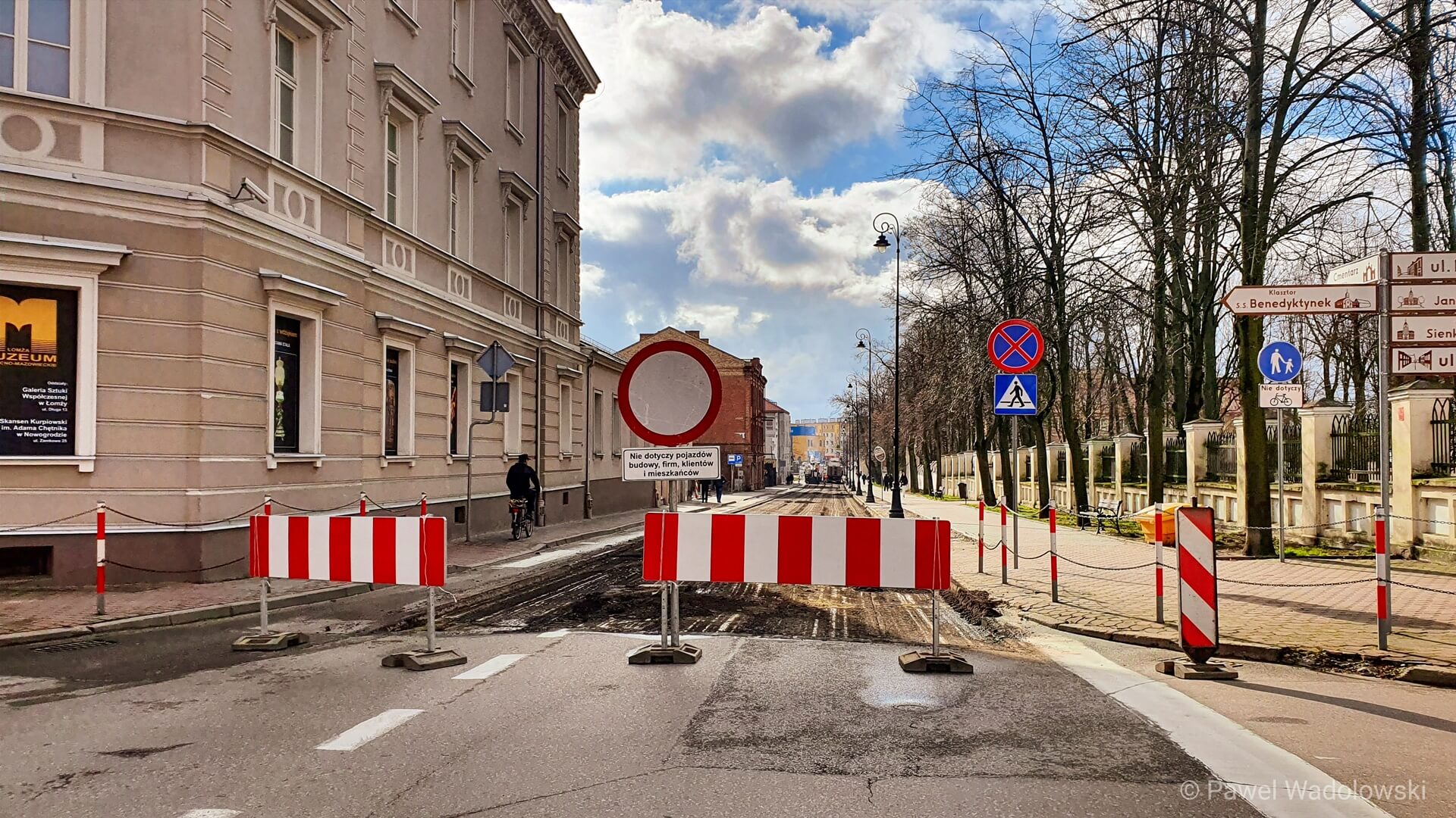 Przebudowa ulic i utrudniony przejazd przez centrum Łomży