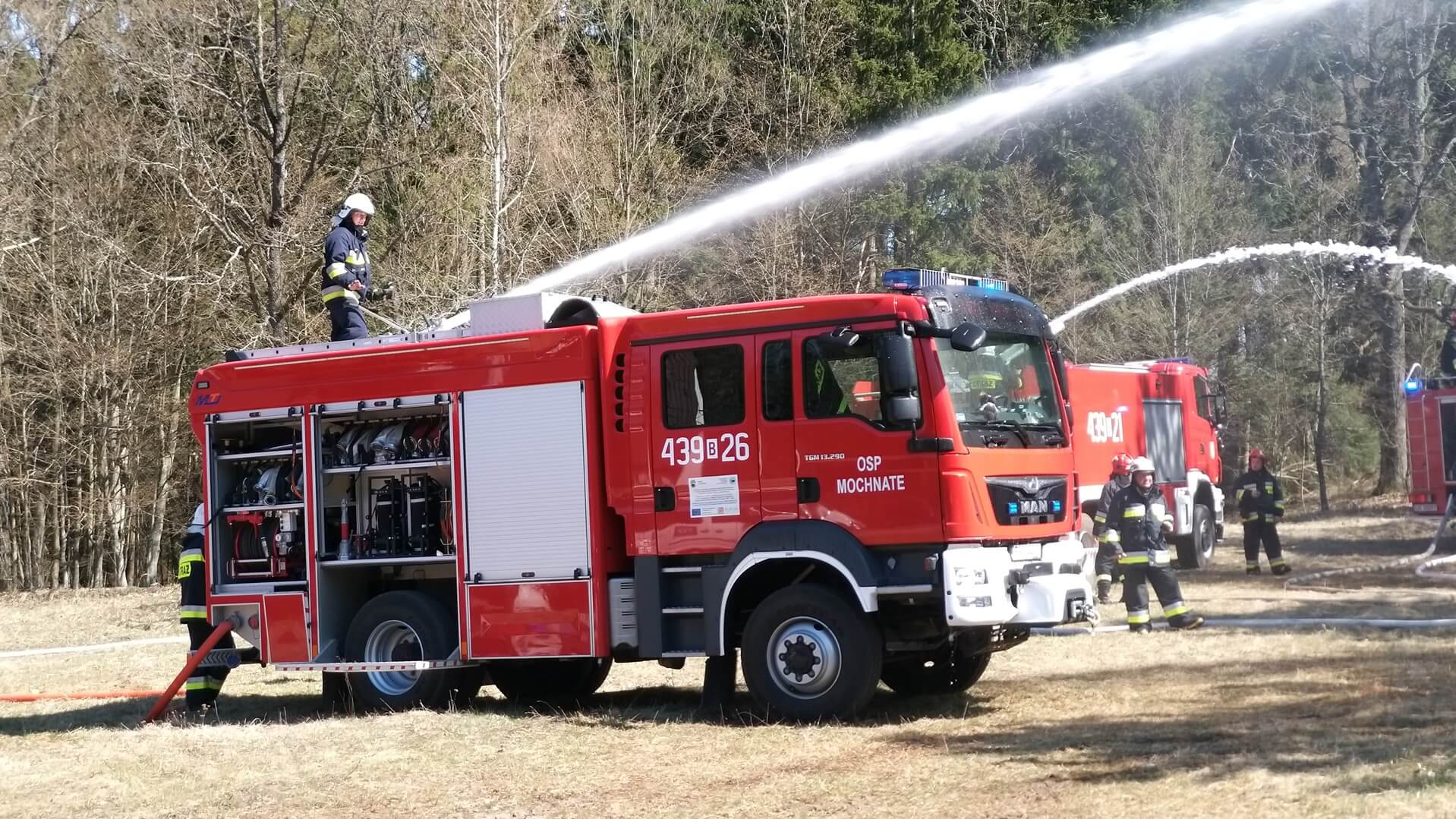 "Czerlonka 2019" - ćwiczenia ratownicze w Nadleśnictwie Hajnówka