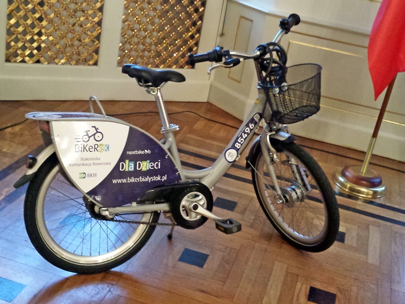 Białystok:  1 kwietnia na ulice wrócą miejskie rowery