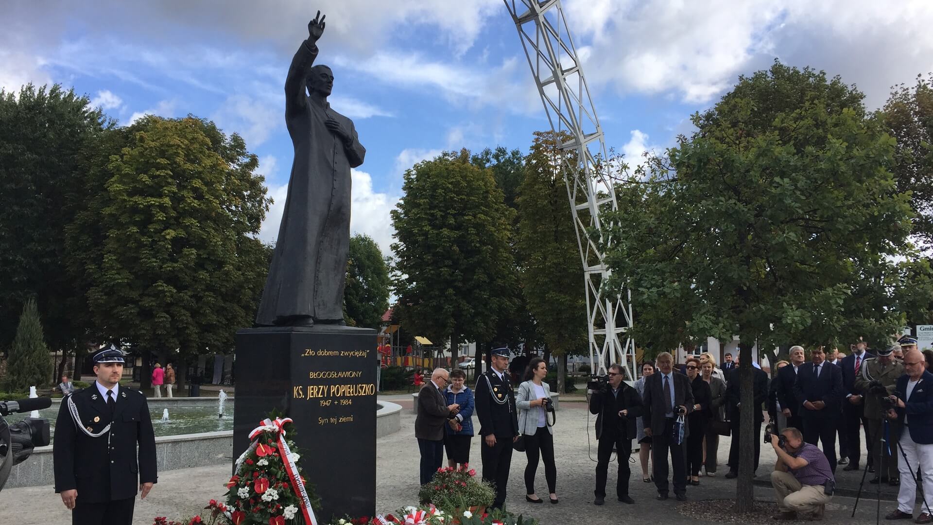 W Suchowoli upamiętniono 72. rocznicę urodzin ks. Jerzego Popiełuszki [zdjęcia]