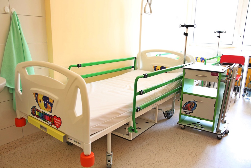 Siemiatycki szpital dostał kilkadziesiąt łóżek od WOŚP