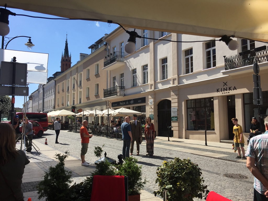W Białymstoku nagrywano sceny do kolejnej serii serialu "Blondynka"