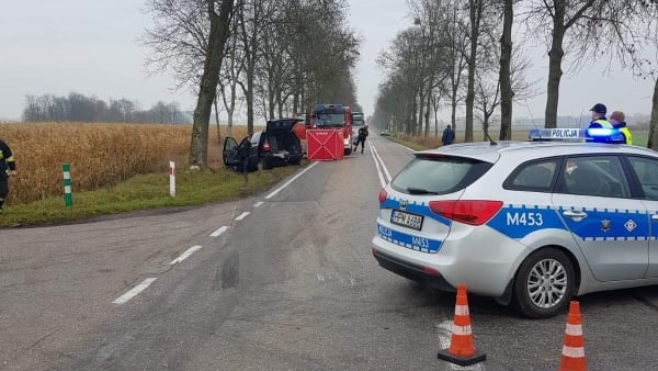 Śmiertelny wypadek koło Hajnówki