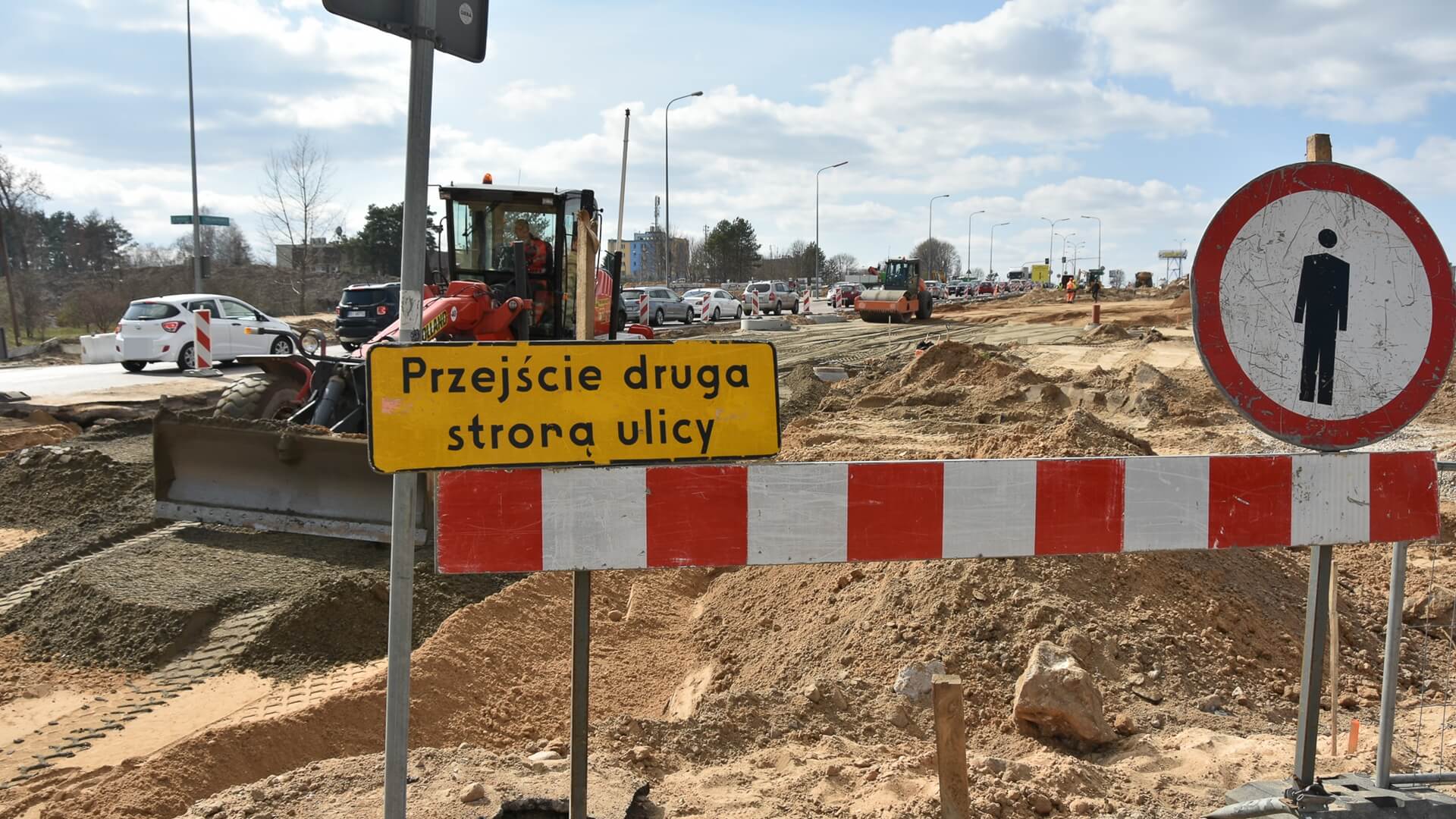 Budowa węzła Porosły zakończy się tydzień później, niż planowano