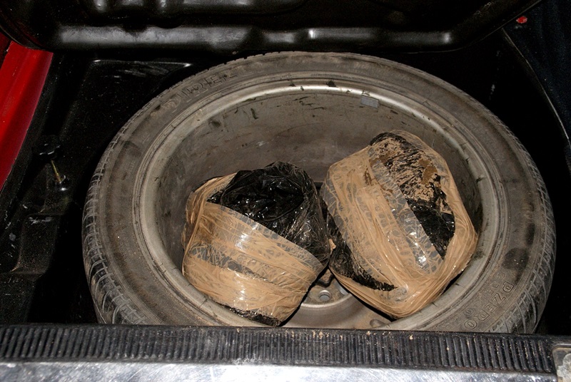 25-latek przewoził 8 kg narkotyków