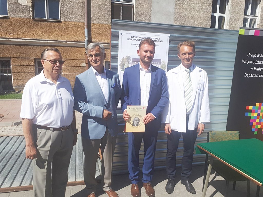 Pacjenci po udarach będą mieli lepszą rehabilitację w białostockim szpitalu wojewódzkim