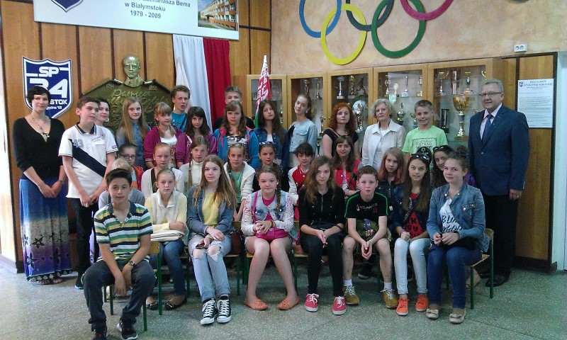 Białystok:  Wizyta polskich dzieci z Grodna