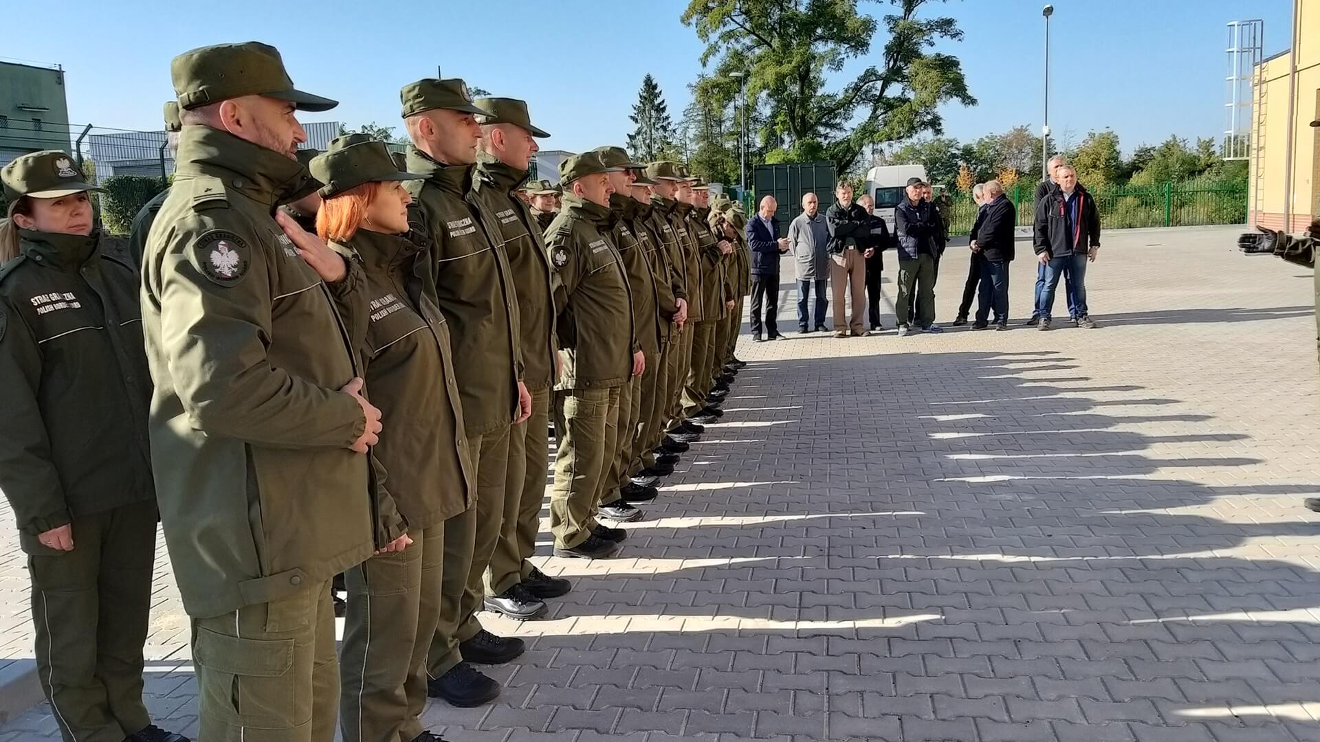 Podlaski Oddział Straży Granicznej ma nowoczesną stację obsługi pojazdów [zdjęcia]