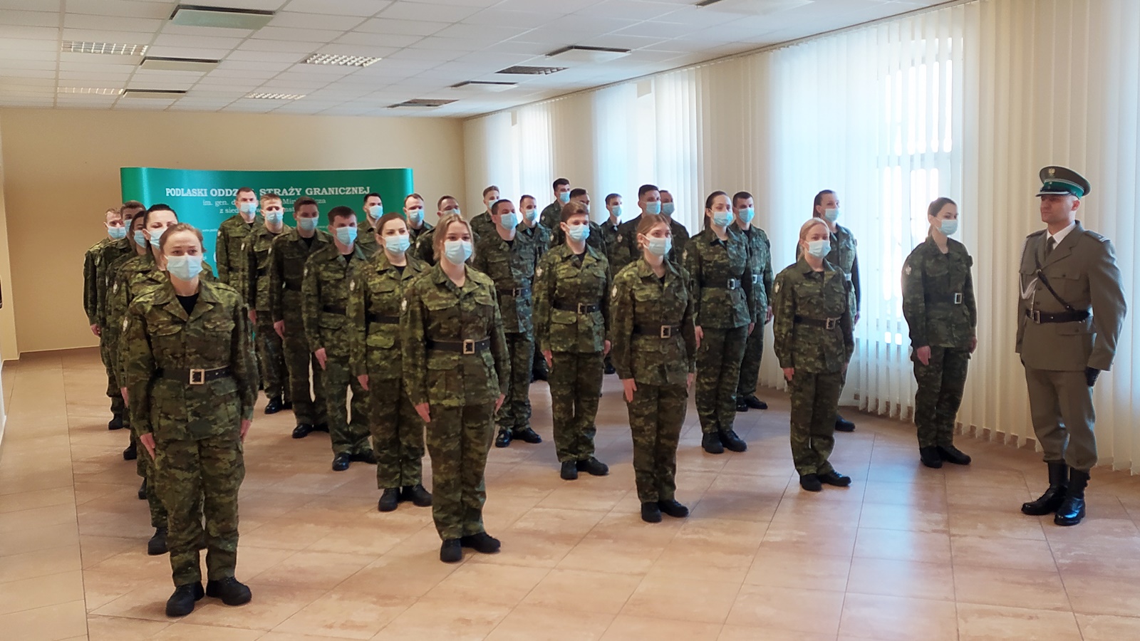 29 osób złożyło ślubowanie w Podlaskim Oddziale Straży Granicznej