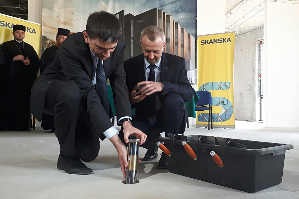 W nowej siedzibie Archiwum Państwowego w Białymstoku uroczyście wmurowano akt erekcyjny