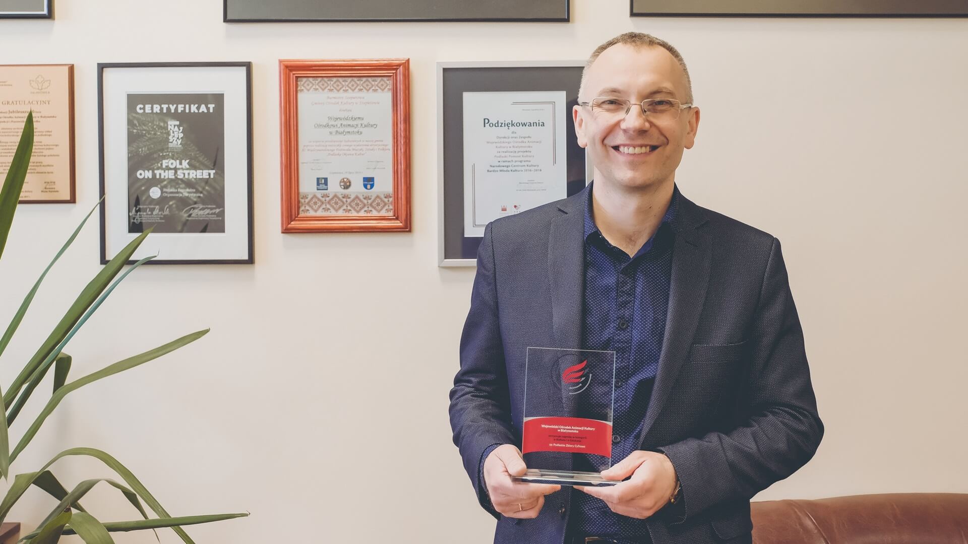 WOAK z nagrodą – za Podlaskie Zbiory Cyfrowe