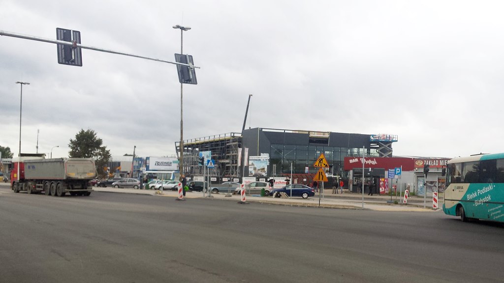 Nowy dworzec PKS w Białymstoku już w listopadzie - prace idą "pełną parą"