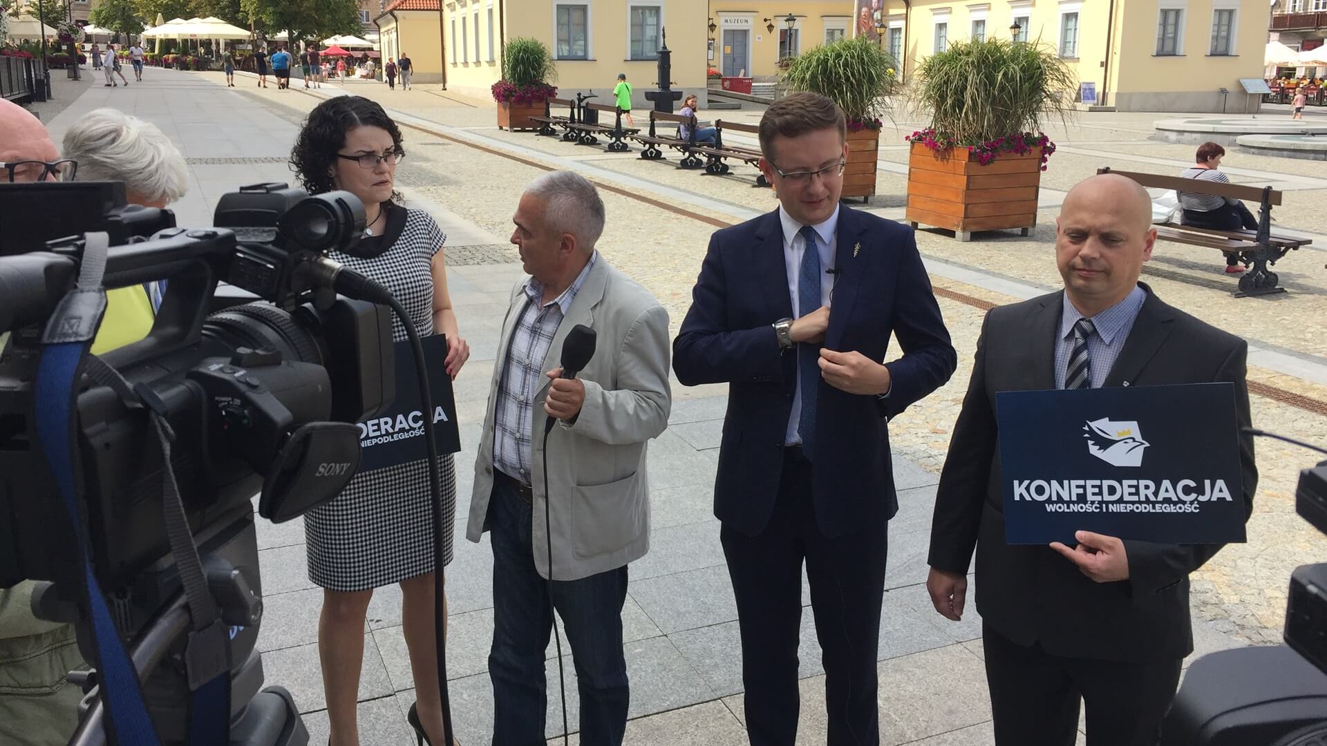 Robert Winnicki "jedynką" Konfederacji w Podlaskiem w jesiennych wyborach