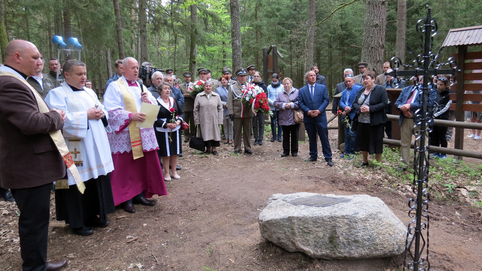 Uczczono zamordowanego w 1920 roku przez bolszewików Jana Mackiewicza – sołtysa z Masiewa