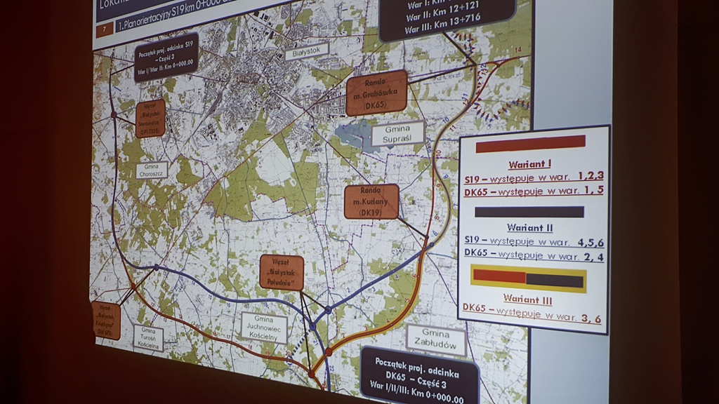 Konsultacje w sprawie przebiegu trasy S19, czyli Południowej Obwodnicy Białegostoku
