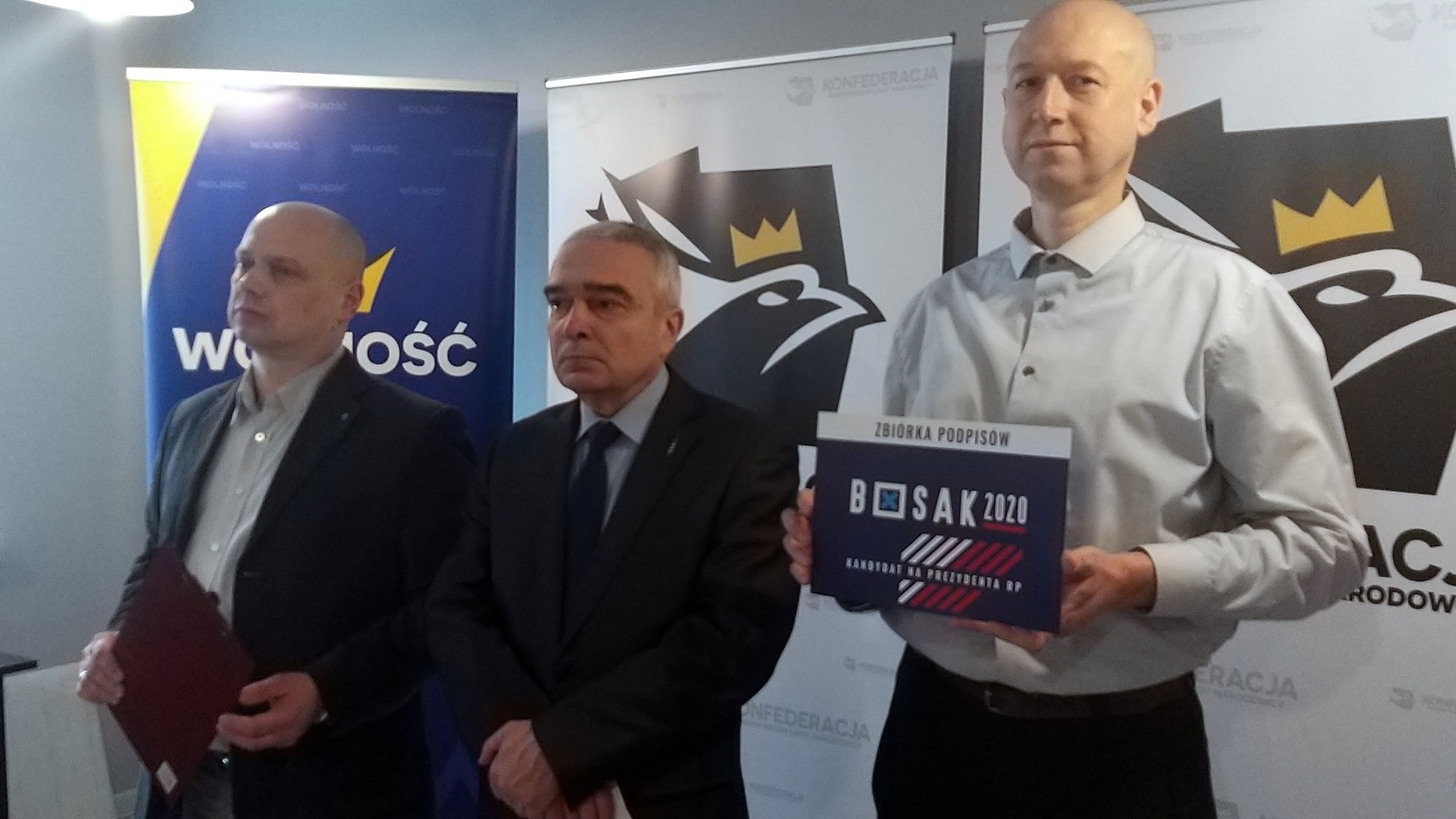 Podlascy działacze Konfederacji wspierają Krzysztofa Bosaka