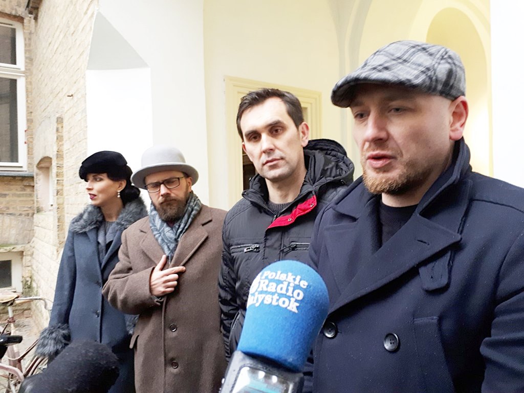 Na ulicach Białegostoku trwają zdjęcia do filmu "Czarna dama"