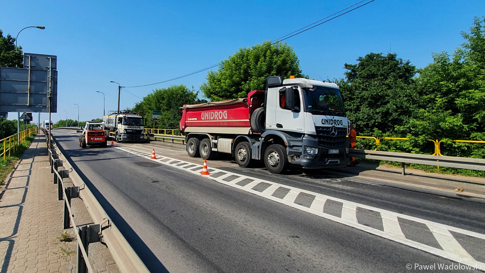 Przy wjeździe do Łomży tworzą się ogromne korki