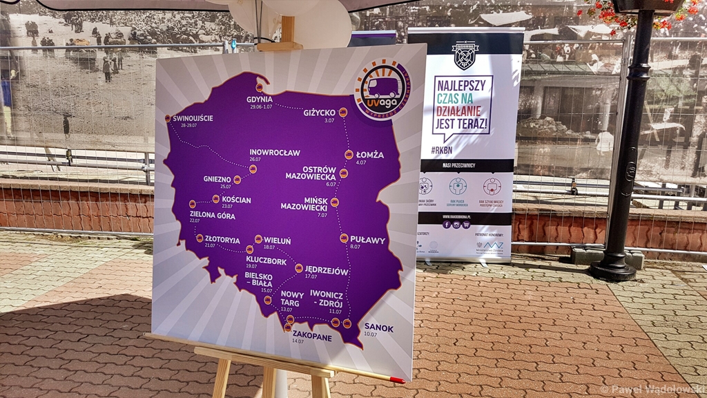 Bezpłatne badania pod kątem czerniaka w centrum Łomży