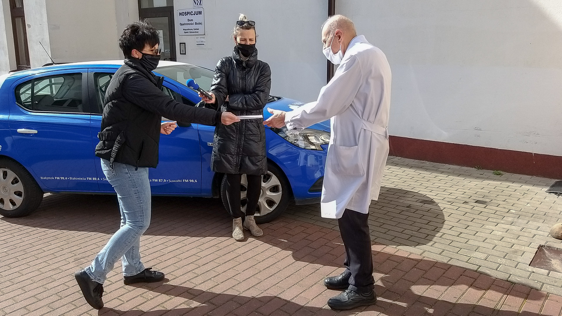 Dzięki naszym słuchaczom, mogliśmy wesprzeć białostockie hospicjum i pogotowie