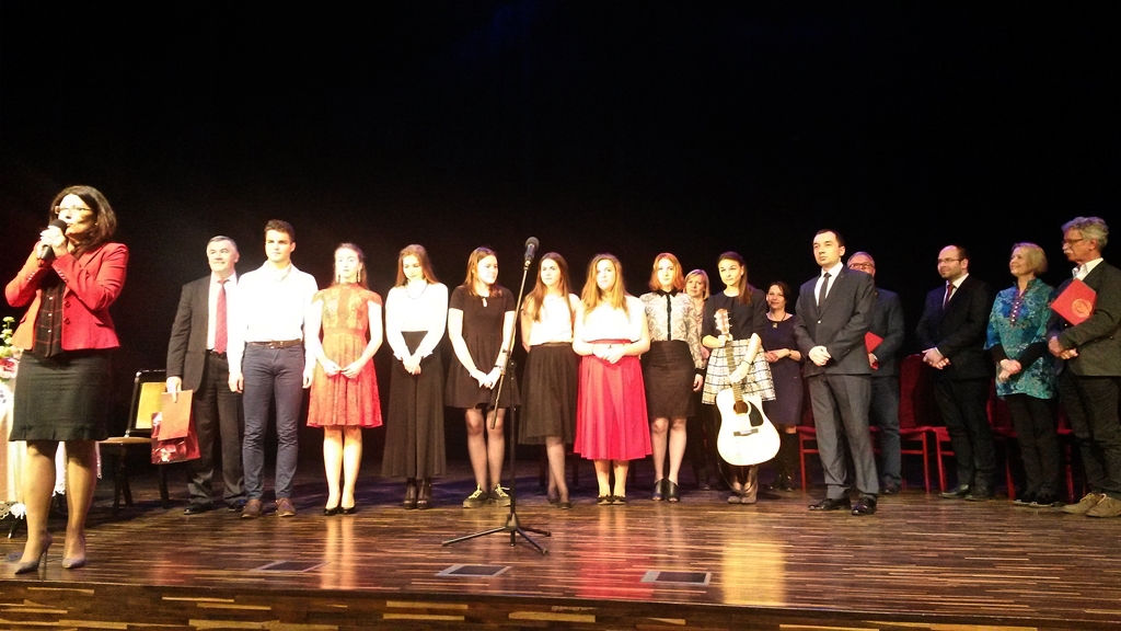 Młodzież z Grodna przedstawiła spektakl "Czytanie Sienkiewicza"