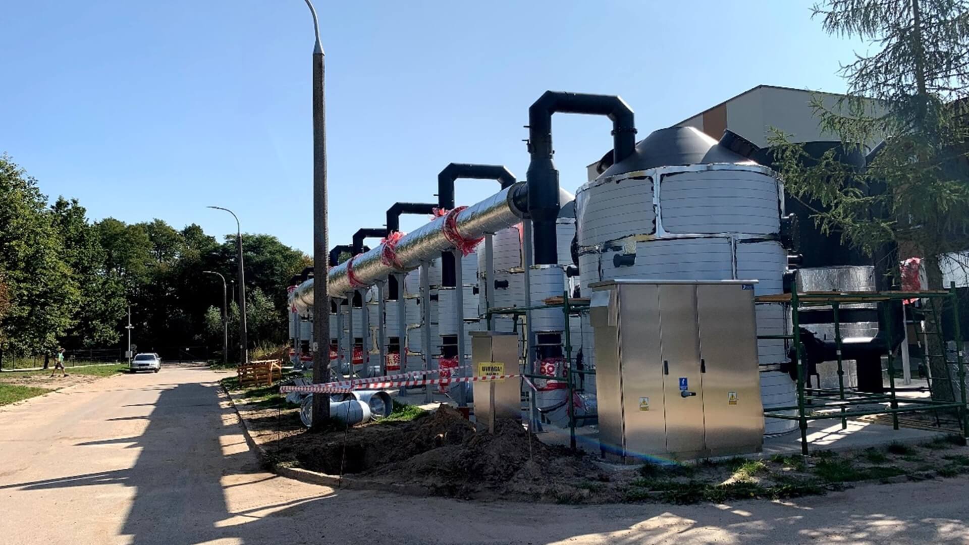 Postępy prac w ramach projektu „Optymalizacja gospodarki wodno-ściekowej na terenie Miasta Białegostoku i Gminy Wasilków - I etap”