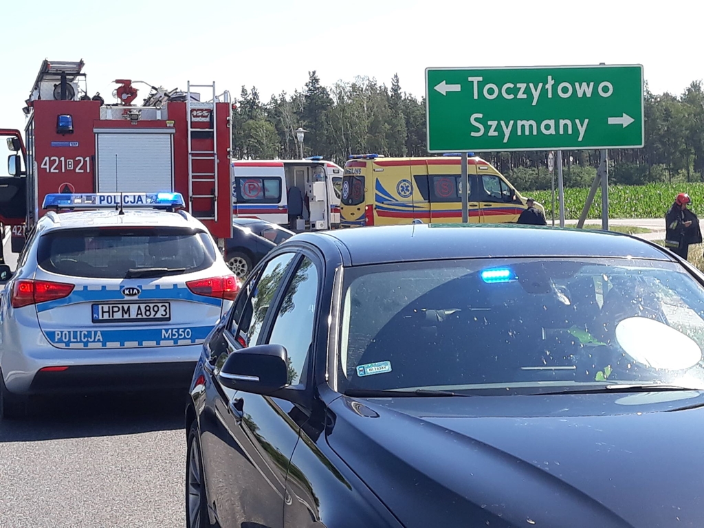Wypadek między Grajewem a Rajgrodem - nie żyje 71-letni mężczyzna