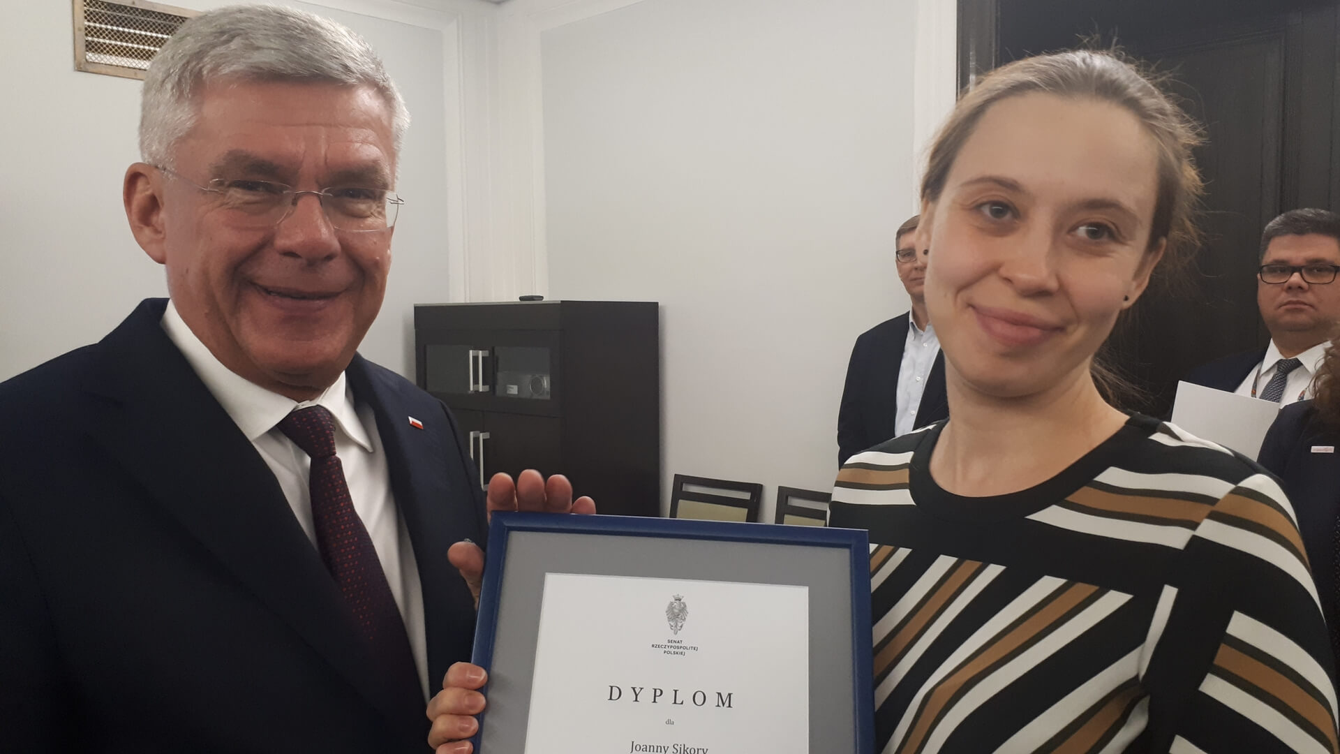 Nasi dziennikarze nagrodzeni w senackim konkursie