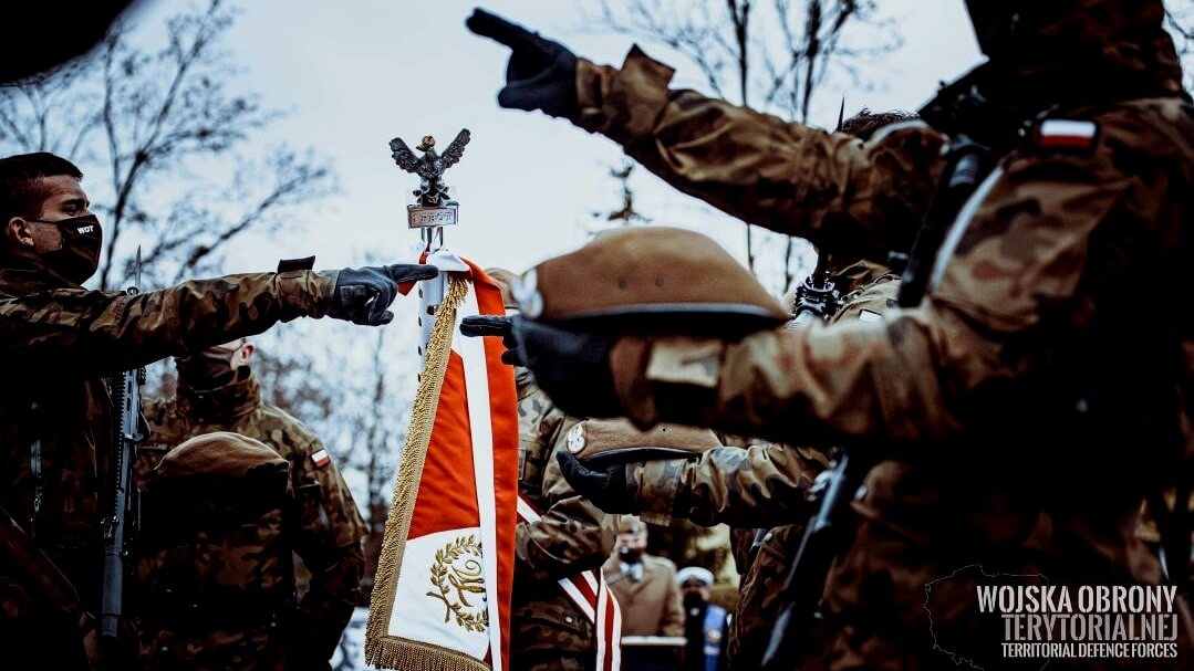 Kilkudziesięciu żołnierzy 1 Podlaskiej Brygady Obrony Terytorialnej złożyło przysięgę