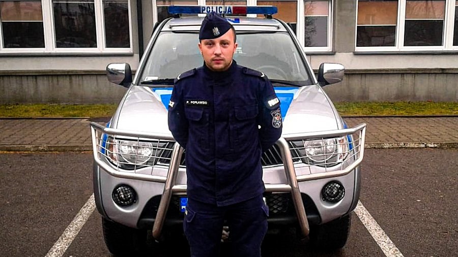 Białostocki policjant w czasie wolnym od służby zatrzymał złodzieja