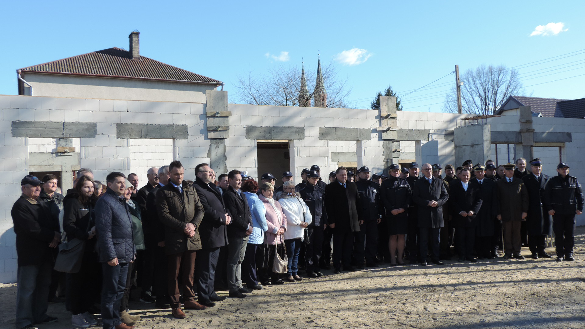 Wmurowano kamień węgielny pod nowoczesny międzygminny posterunek policji w Sokołach