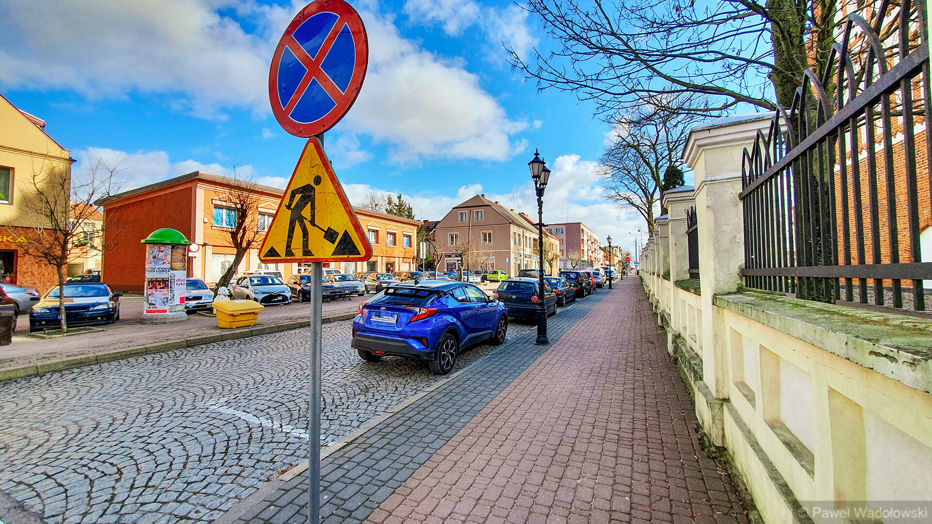 Trwa przebudowa ulicy Giełczyńskiej w Łomży - kierowcy muszą liczyć się z utrudnieniami