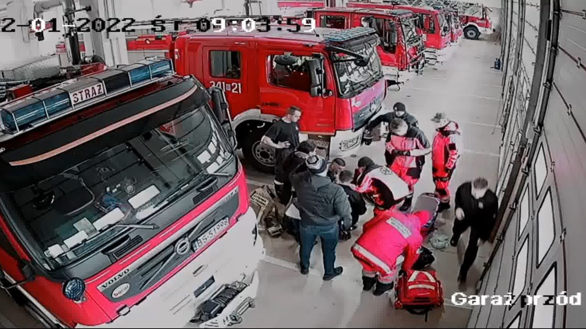 Suwalscy strażacy uratowali życie małemu chłopcu