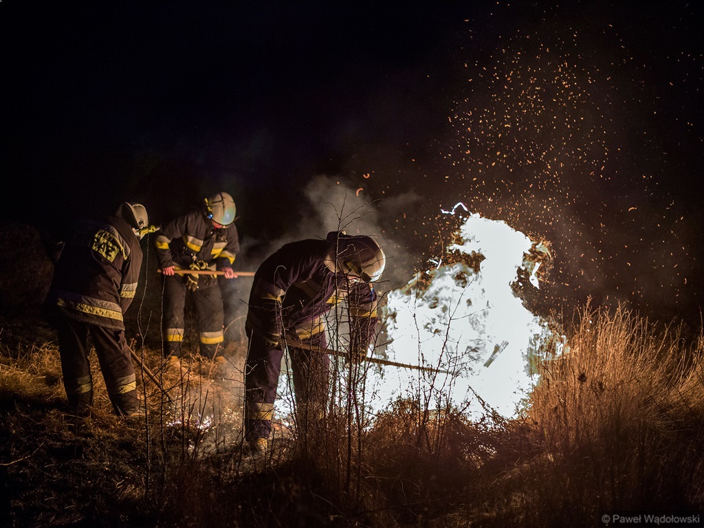 Wzrasta liczba pożarów traw w Podlaskiem
