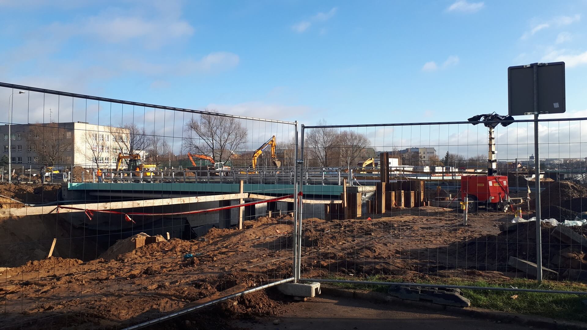 Nie widać końca budowy Trasy Niepodległości w Białymstoku