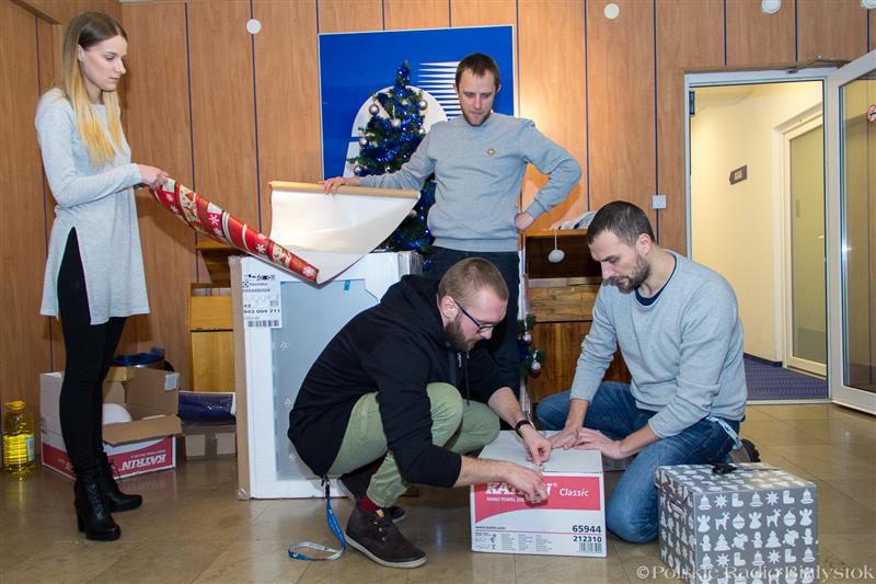 "Szlachetna Paczka" od pracowników Radia Białystok