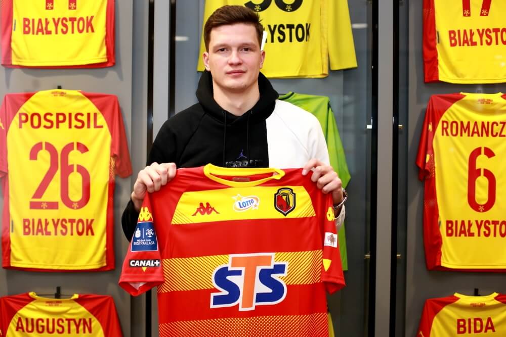 Ukrainiec Myroslaw Mazur nowym zawodnikiem Jagiellonii Białystok