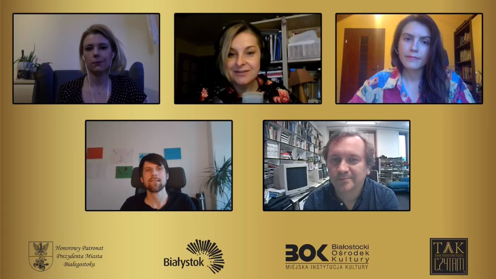 Spotkanie z nominowanymi do nagrody im. Kazaneckiego w kategorii Poetycki debiut roku