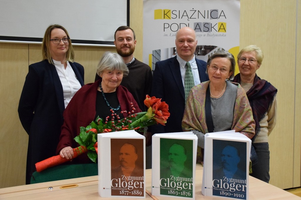 Promocja "Pism rozproszonych" Zygmunta Glogera w Książnicy Podlaskiej w Białymstoku