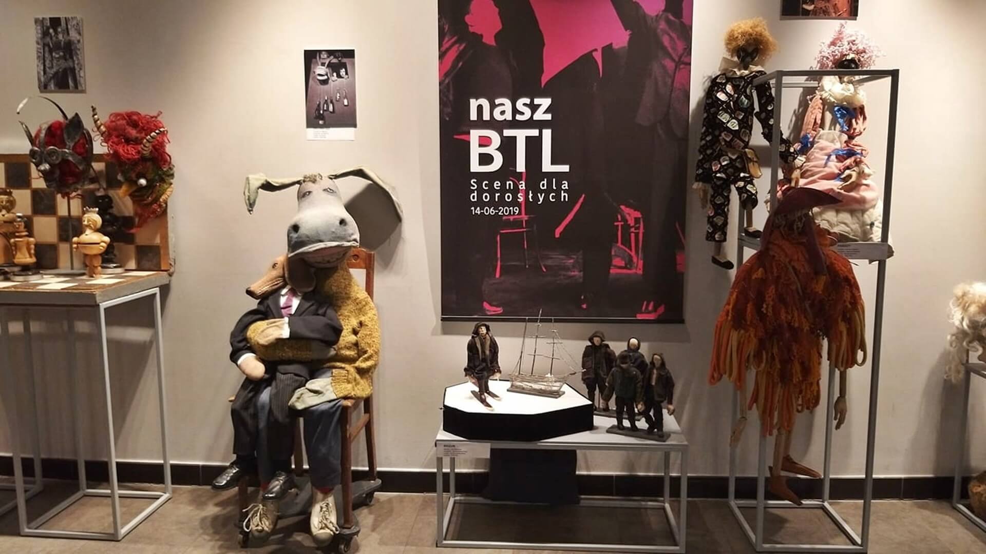 W BTL można oglądać lalki z przedstawień dla dorosłych widzów