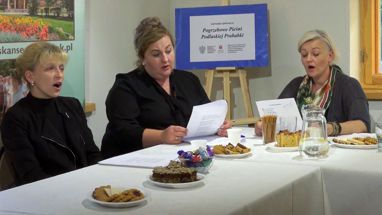 "Pogrzebowe Pieśni Podlaskiej Prababki" w Podlaskim Muzeum Kultury Ludowej