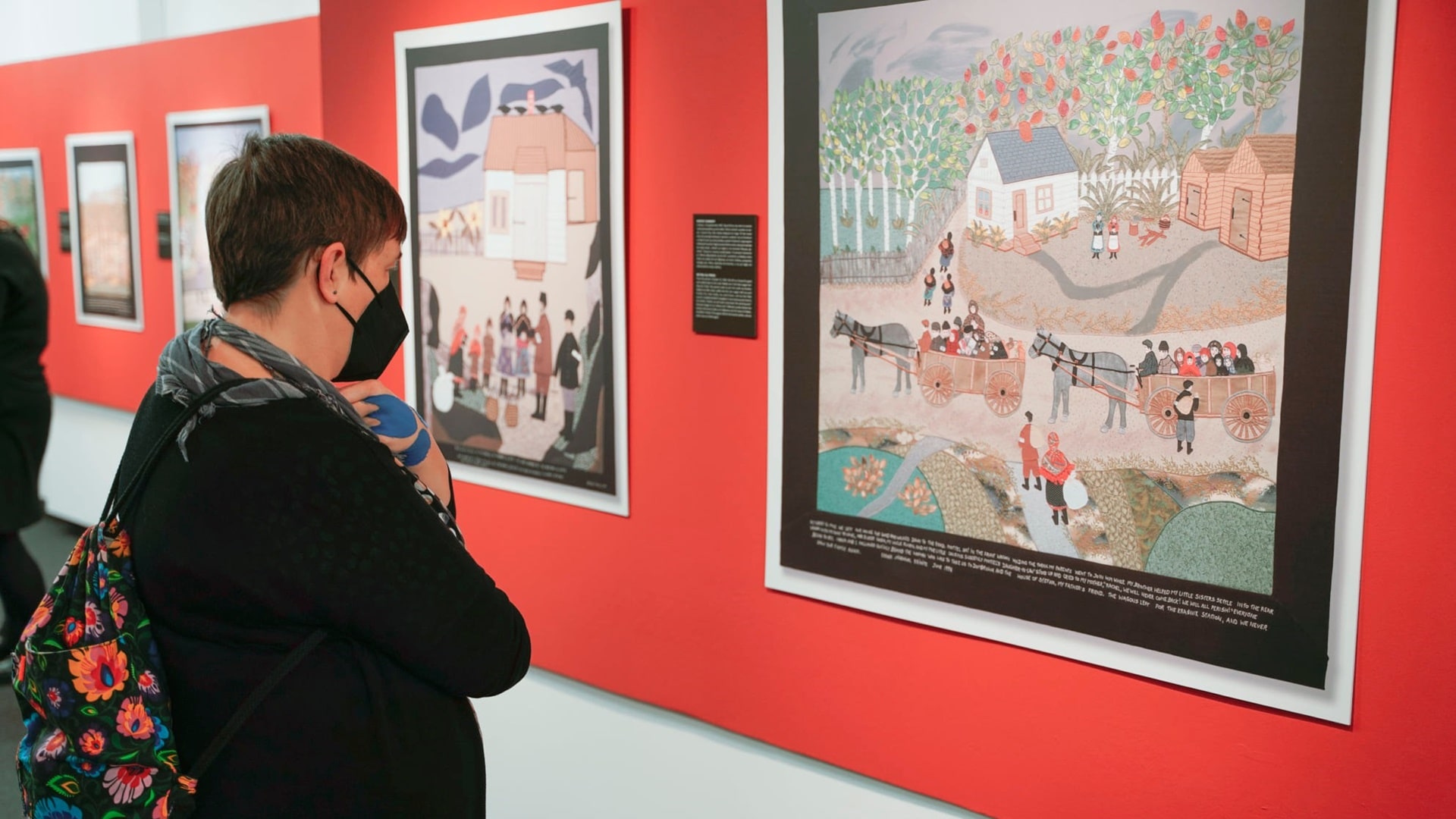 Wystawa "Obrazy przetrwania" w Centrum im. Zamenhofa w Białymstoku