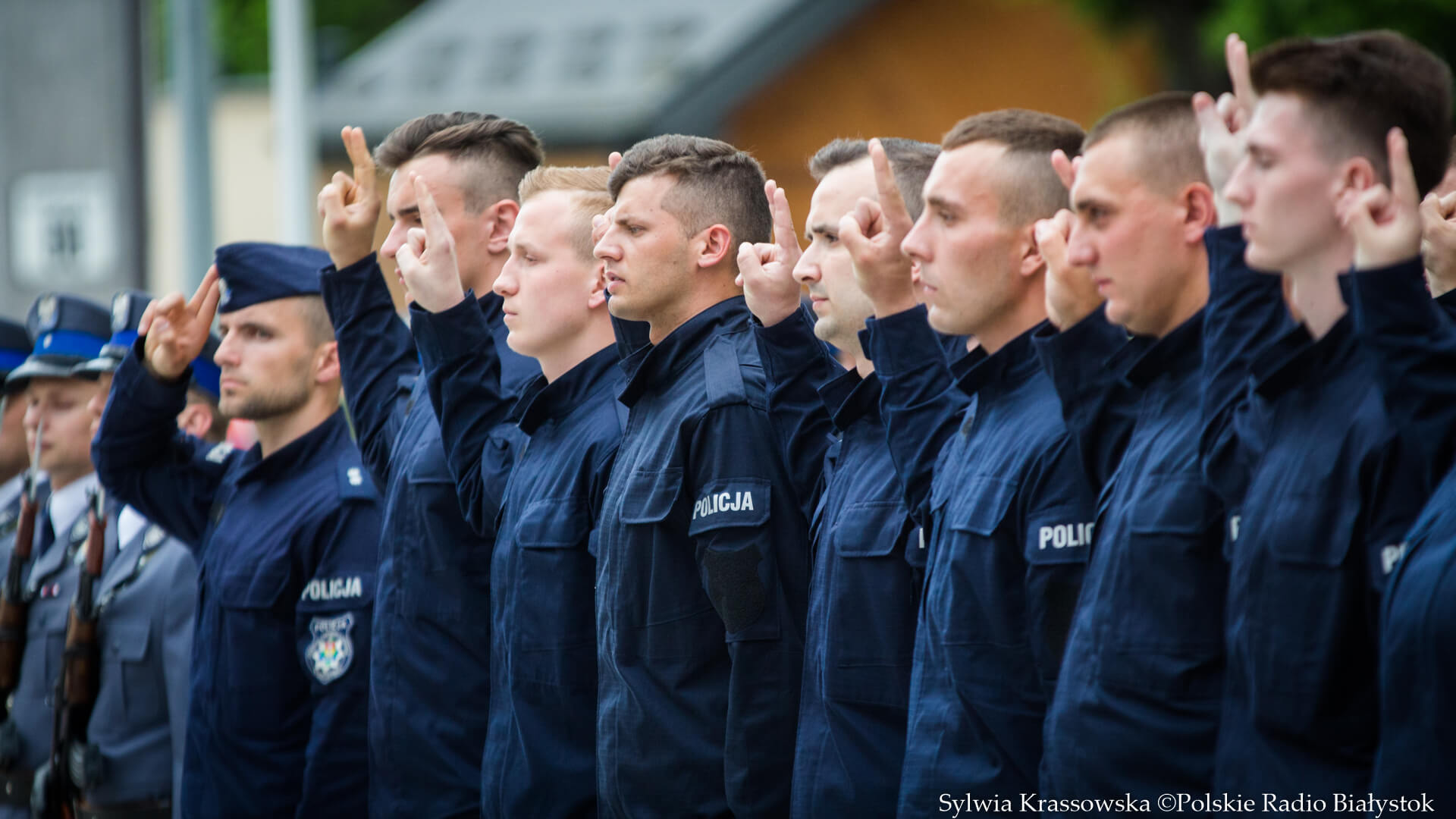 Nie ma już wakatów w podlaskiej policji - ślubowanie złożyło 36 nowych funkcjonariuszy