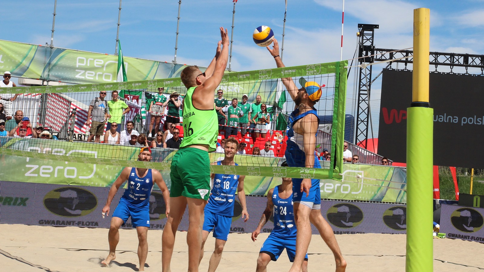 3 tie-breaki siatkarzy Ślepska Malow Suwałki na warszawskim piasku - w turnieju PreZero
