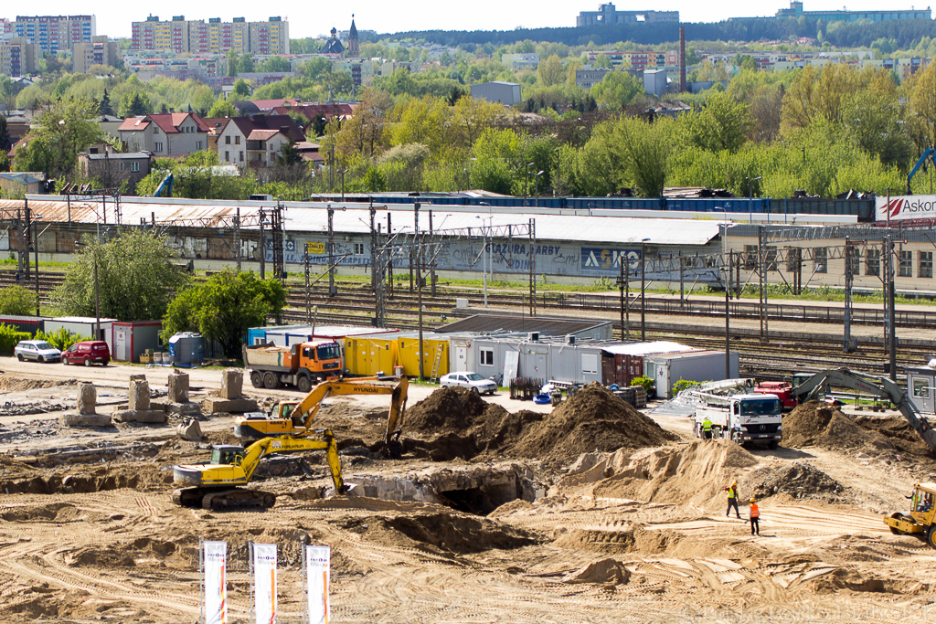 Byliśmy na budowie nowego dworca PKS w Białymstoku - zobaczcie zdjęcia i wideo