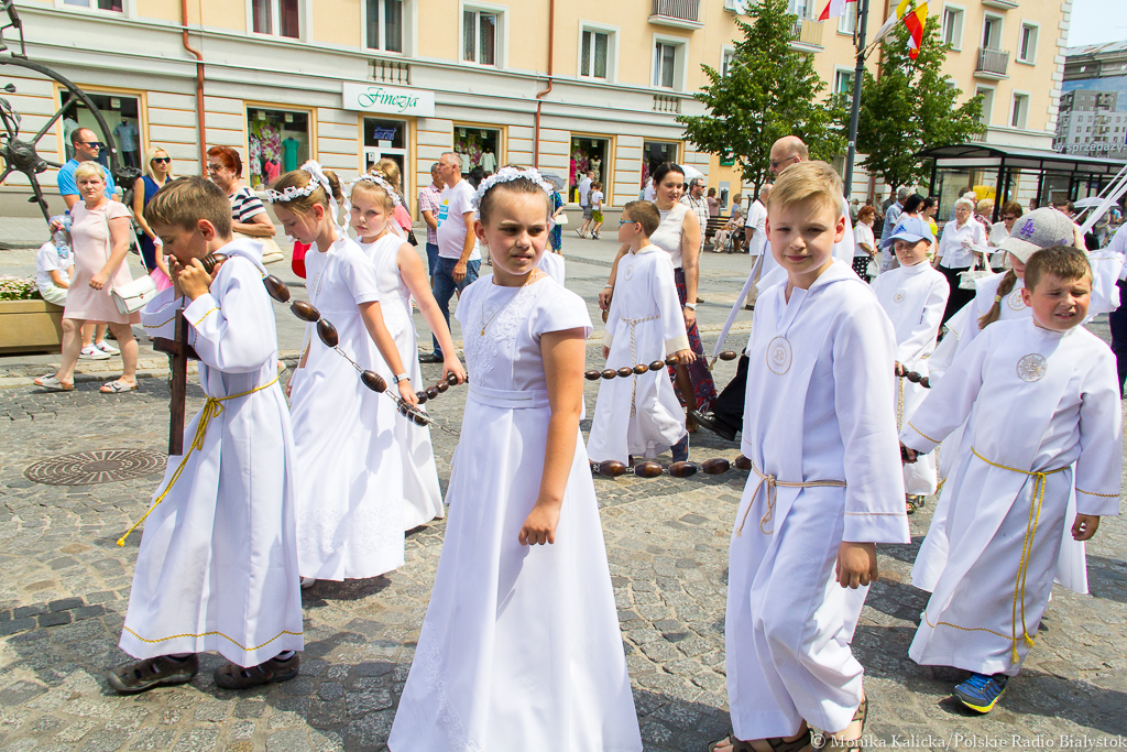 Ponad tysiąc dzieci wzięło udział w pielgrzymce do Sokółki