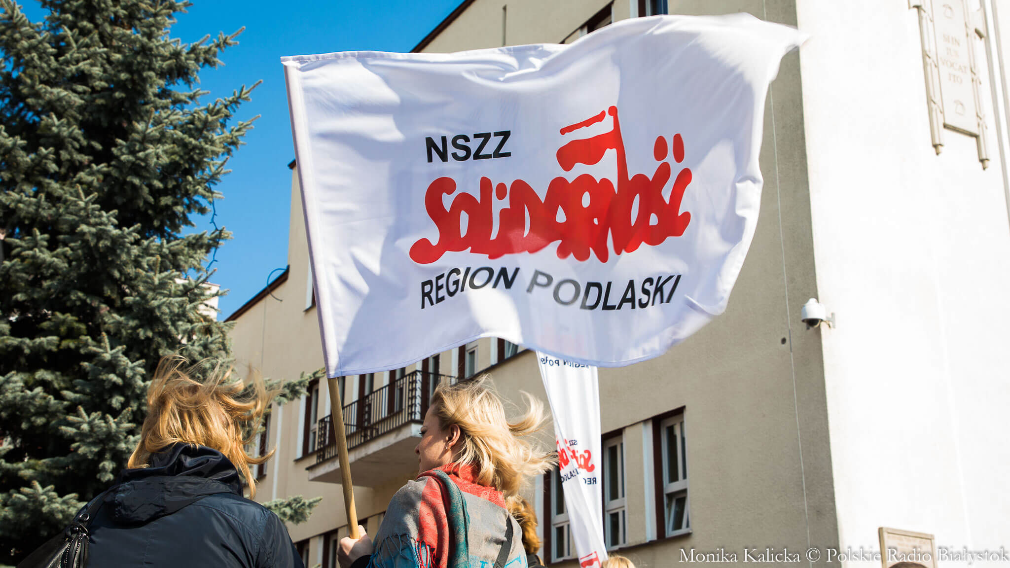 Protest "Solidarności" - związkowcy chcą podwyżek w całej budżetówce [zdjęcia]
