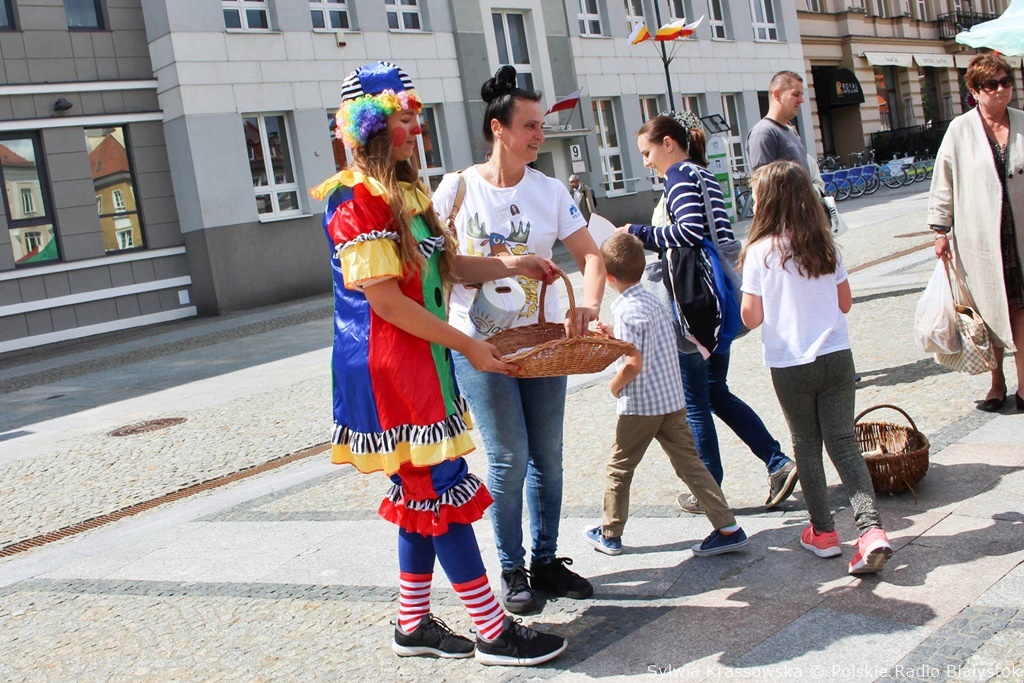 Kwesta na rzecz podopiecznych stowarzyszenia "Jasny Cel"